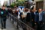 Assassinat des trois adolescents: 600 personnes manifestent devant le siège de l'Autorité Palestinienne à Paris. - © Europe-Israel