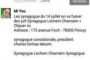 Djihad : L'attaque par les islamistes de la synagogue rue de la Roquette était préméditée ! - © Europe-Israel