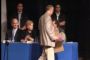L'écrivain David Grossman refuse de serrer la main d'Ehoud Olmert - © Alain Azria
