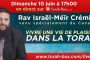 Live - Dimanche à 17h avec Rav Crémisi : "Vivre une vie de plaisirs dans la Torah" - © Torah-Box