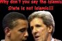 Pour Kerry, la persistance du conflit entre Israël et l'AP  nourrit le recrutement djihadiste de l'Etat Islamique'!!!. - © Europe-Israel