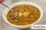 Recette : Soupe de lentilles & petits légumes  - © Torah-Box