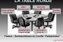 Table ronde sur l'antisionisme : GW.Goldnadel, S.Ghozlan, B.Ramas-Muhlbach et M.Brzustowski - © Lessakele
