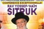 Tsouk Eitan - Conférence du Rav Sitruk à Jerusalem ! - © Torah-Box