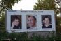 Un allumage de Hanouka pour les trois soldats israéliens otages du Hamas et du Hezbollah	23/11/07 - © Alain Azria