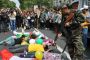 Une Kalachnikov dans la manifestation pro-Gaza de Paris - © Europe-Israel