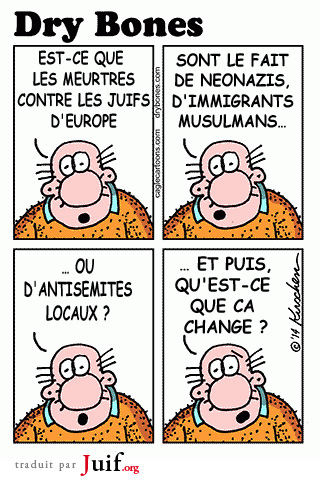 2 solutions pour les Juifs d'Europe - © Dry Bones