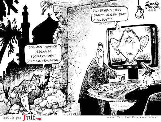 A quand l'Iran ? - © Cox & Forkum