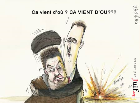 Assad et le stress - © Arutz Sheva