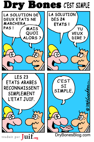 C'est simple ?! - © Dry Bones