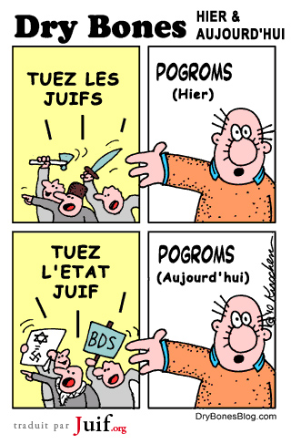 Ces pogroms contre les juifs - © Dry Bones