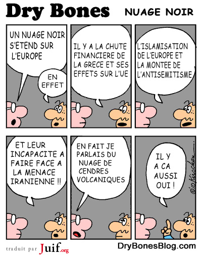 Ciel sombre sur lEurope - © Dry Bones