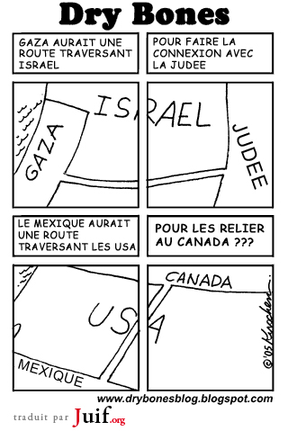Couper Isral en deux ? - © Dry Bones
