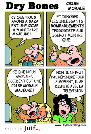 Crise morale ! - © Dry Bones