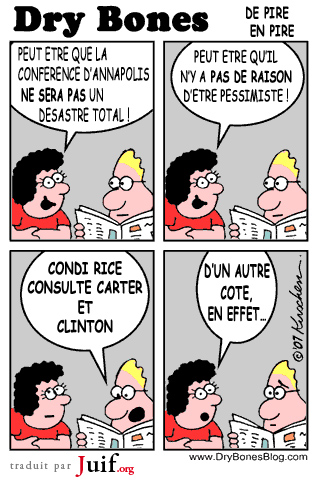 De pire en pire - © Dry Bones