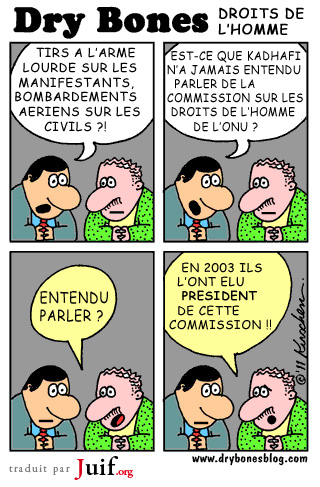Droits de lhomme - © Dry Bones