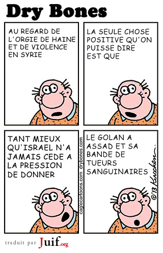 Et il fallait donner le Golan ? - © Dry Bones