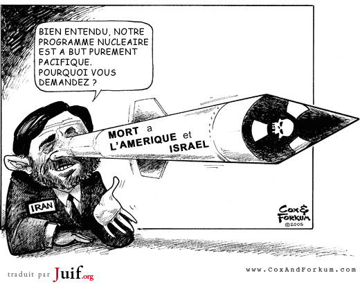 Et la bombe iranienne ? - © Cox & Forkum
