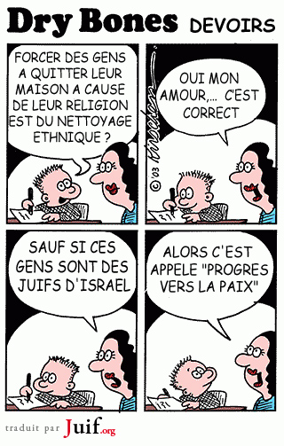 Hypocrisie Internationale - © Dry Bones