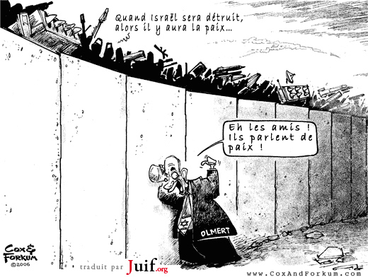 Ils parlent de paix ! - © Cox & Forkum