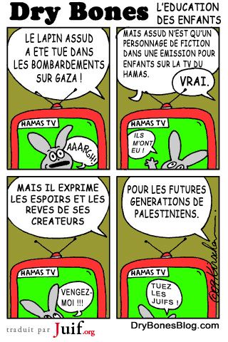 Lducation des enfants palestiniens - © Dry Bones