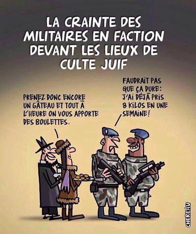 La caricature du moment en France - © CHEREAU