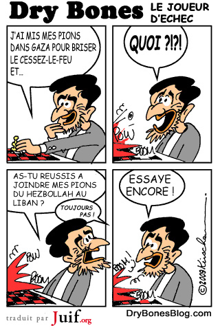 Le joueur dchec - © Dry Bones