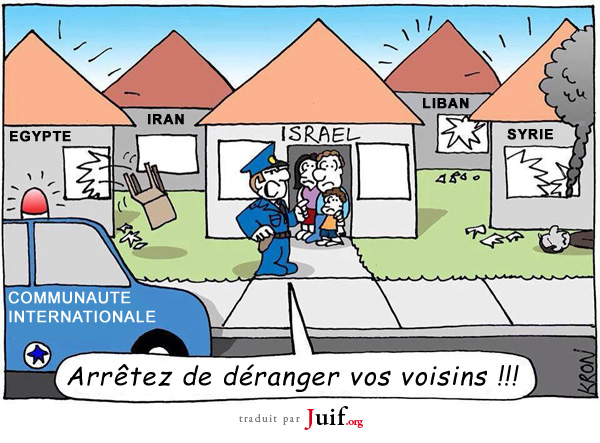 Le monde et Isral - © KRON