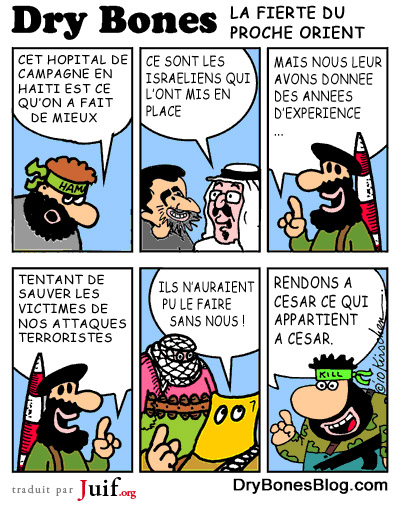 Le Proche Orient au secours dHati - © Dry Bones
