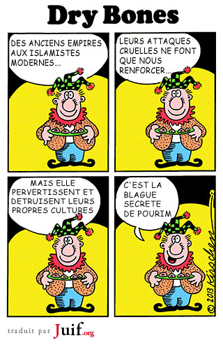 Le secret de Pourim - © Dry Bones