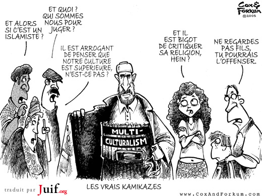 Les vrais kamikazes - © Cox & Forkum