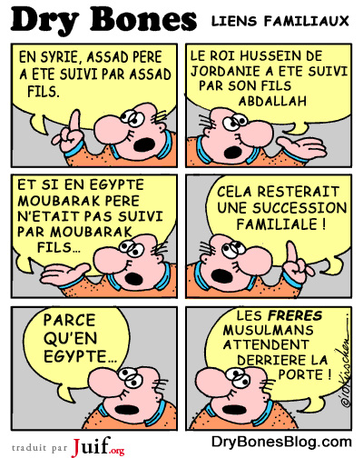 Liens familiaux - © Dry Bones