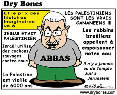 Mahmoud Abbas le clown - © Dry Bones