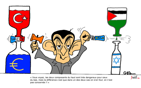 Politique  deux vitesses - © Gabriel Achache pour Juif.org