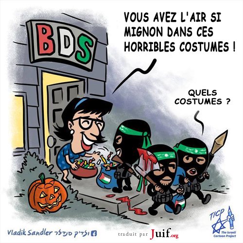 Pour certains idiots, c'est Halloween tous les jours ! - © Vladik Sandler