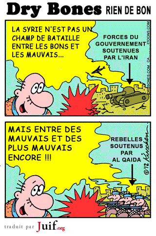 Rien de bon en Syrie - © Dry Bones