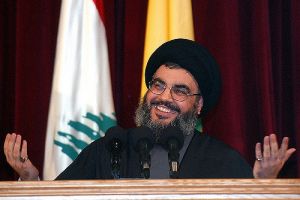 ��Brise-symbole arrogant���: Le site du discours tristement c�l�bre de Nasrallah r�duit en ruines
