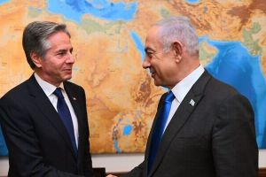Netanyahu  Blinken :  Nous naccepterons pas un accord qui mettrait fin  la guerre 