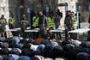 A Jérusalem, les fidèles musulmans refusent les détecteurs de métaux israéliens - © La Libre