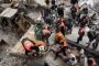 Bombardements sur Gaza: 8 morts et le siège du Hamas détruit - © DHNet.be