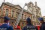 Bruxelles: incendie au Conservatoire royal, à côté de la Grande Synagogue - © DHNet.be