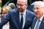 Charles Michel rencontre le président israélien à Val Duchesse - © La Libre