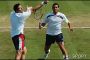 Coupe Davis : les joueurs de tennis israéliens Andy Ram et Yoni Erlich ont mené un match... - © Guysen Israel News