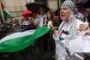 Des centaines de manifestants à Bruxelles contre l'intervention israélienne - © DHNet.be