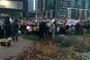 Des manifestants dénoncent la proximité entre Harper et Israël - © Radio-Canada | Nouvelles