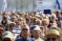 Manifestation contre l'antisémitisme en Hongrie - © Le Monde.fr