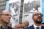 Musée Juif : Charles Michel assiste à la cérémonie d'hommage aux quatre victimes de la fusillade - © La Libre