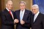 Olmert et Abbas s'engagent à ne pas compromettre les chances d'un accord - © La Libre
