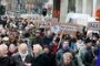 Plus de 3.500 personnes ont marché sous le slogan "Together in Peace" - © La Libre