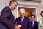 Shimon Peres reçoit l'une des plus hautes distinctions américaines - © La Libre
